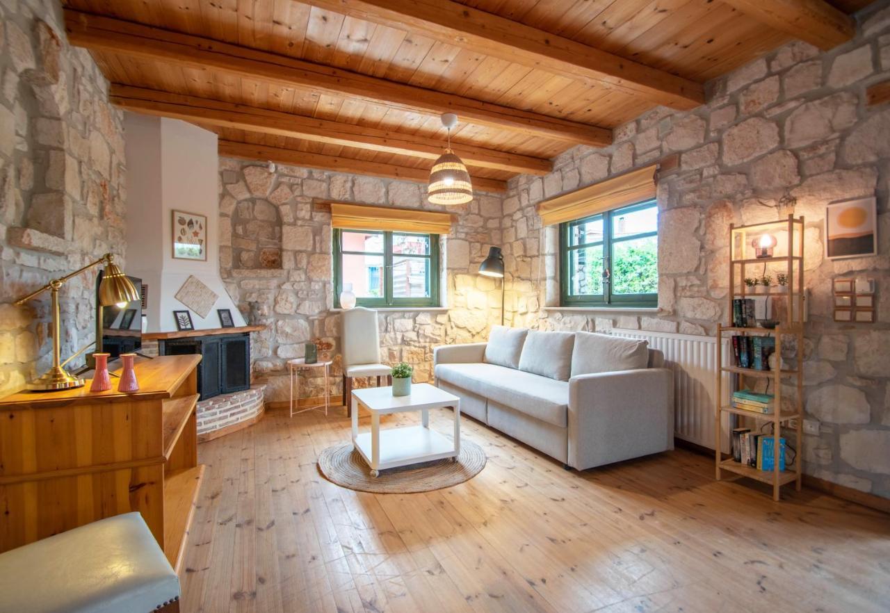 Вілла Valory'S House - The Stone House Василікос Екстер'єр фото